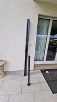 Ausziehbare Seitenmarkise schwarz 300x200cm neu