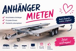 Anhänger mieten