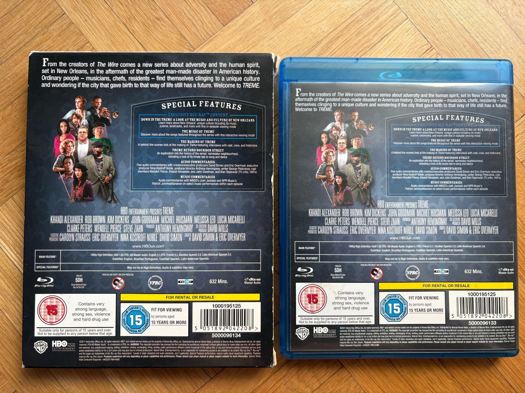 Tutti i DVDs: Treme - The Complete First Season - mit Slipcase - Blu-ray – Usato da Zürich venduto da Malcom 4