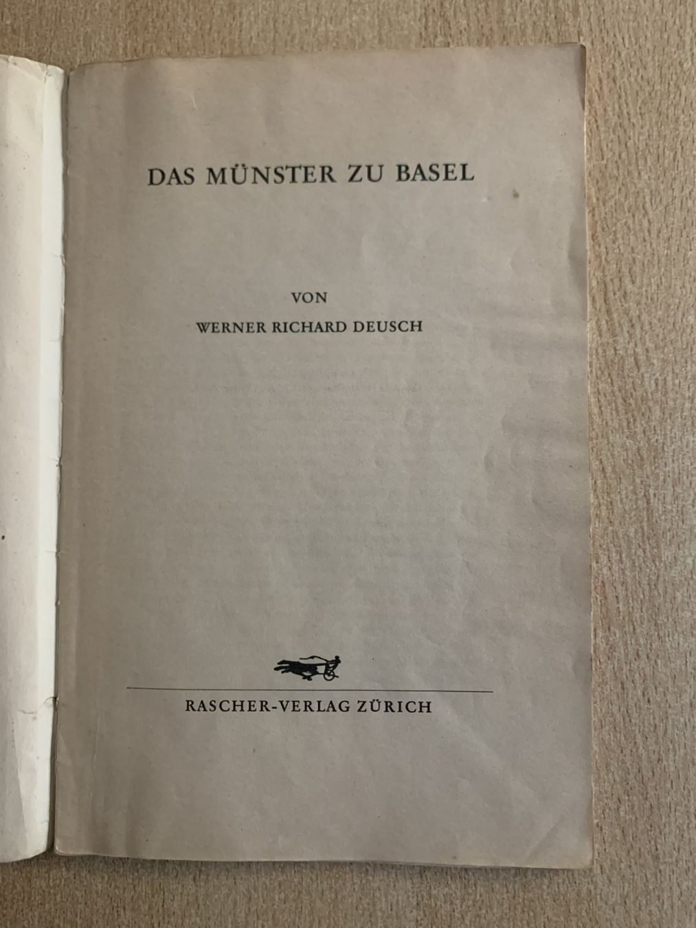 Bücher: Heft: Das Münster zu Basel – Gebraucht aus Reinach BL von con_ync2 2