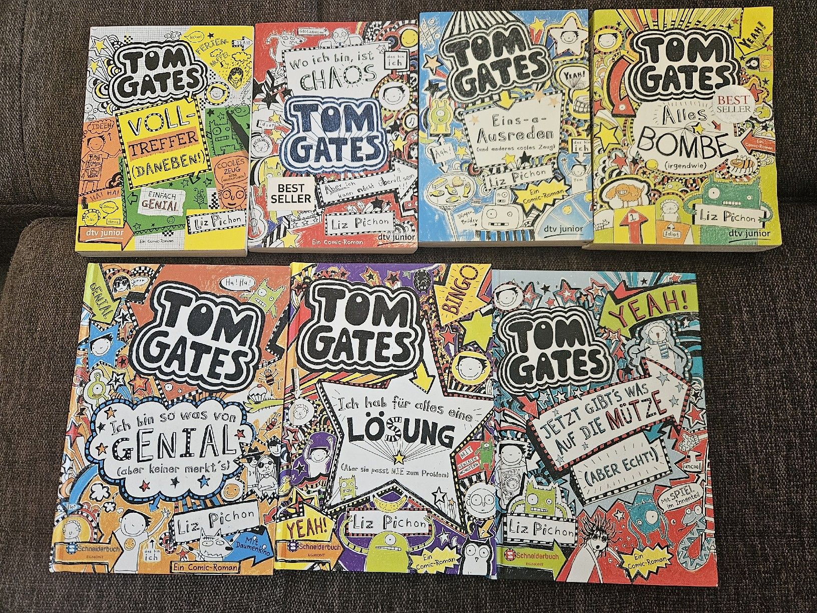 Libri: 18 Bücher Tom Gates – Usato da Mühlethurnen venduto da Kurt74