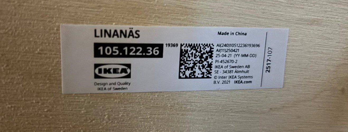 Ikea Divani: Ikea Linanäs 3er-Sofa Vissle beige – Usato da Bever venduto da jul_5726 4