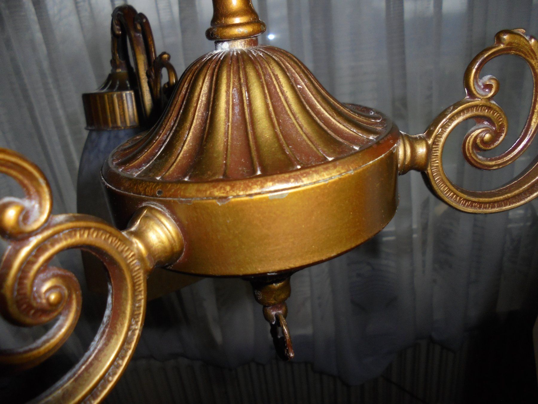 Lampadari & plafoniere: Alte Deckenlampe, ca. 1950 – Usato da Camorino venduto da Hunpete 3
