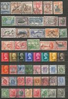 53 Timbres Anciens de divers Colonies Anglaises