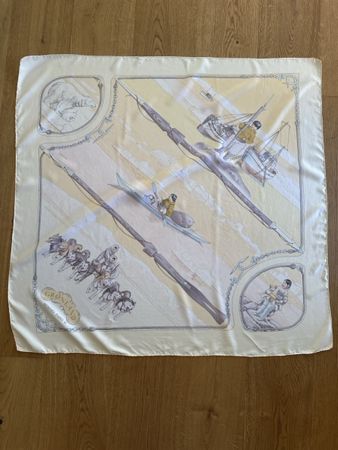 HERMES Seidentuch Tuch Scarf GRONLAND
