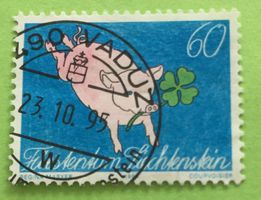 Briefmarken aus Liechtenstein gestempelt  