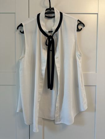 Bluse H&M weiss Grösse 38 ärmellos Damen