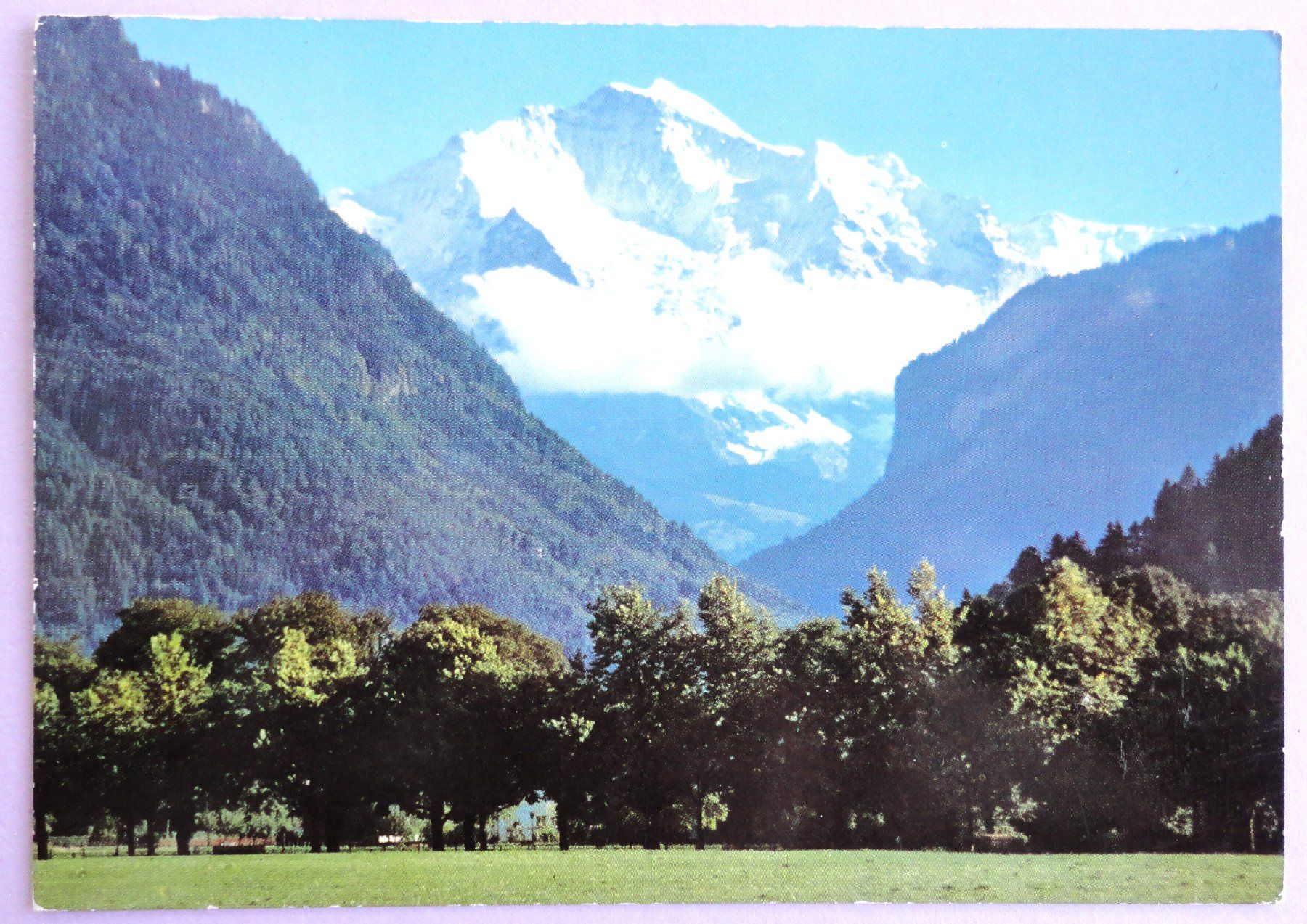 Ansichtskarten: Interlaken, Jungfrau – Gebraucht aus Fétigny von Billy2miny