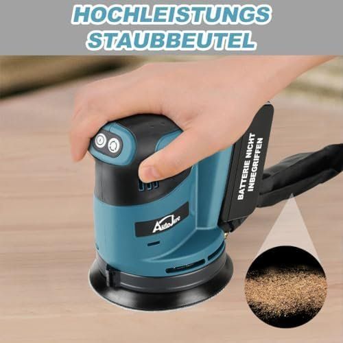 Schleifen & Polieren: Akku Exzenterschleifer – Neu und originalverpackt aus Hundwil von Equiply 3