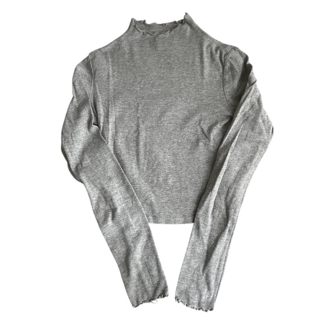 Bershka Top: Bershka Top XS Grau, Langarm, Basic Herbst Look! – Usato da Zürich venduto da userrr465567