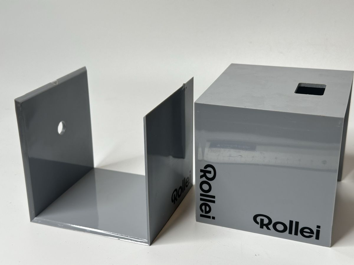 Rollei Fotocamera: Rollei Werbematerial Display Podest – Usato da zuchwil venduto da solotin74 9