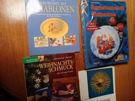 4x Bastelbücher für Weihnachten
