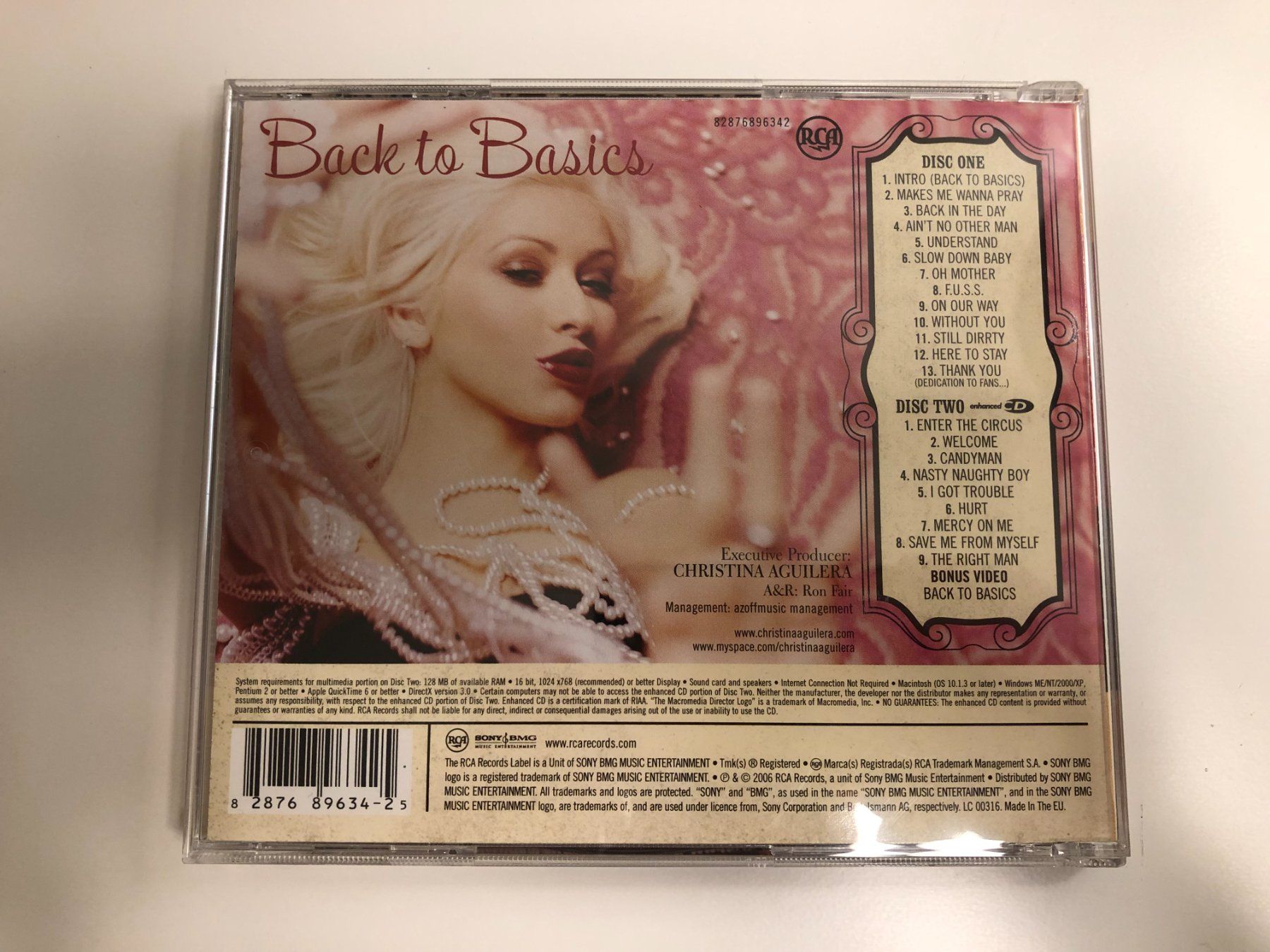 CD: CD Christina Aguilera "Back to Basics" (2 Discs) – Usato da Rüti ZH venduto da Jasna89 3