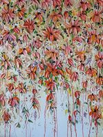 Peinture D'art Tableaux Original on Canvas 89x116 cm