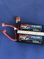 2S LiPo RC Akkus/Batteries, 7.4V, 5000mAh, 45C, Deans/T-Plug
