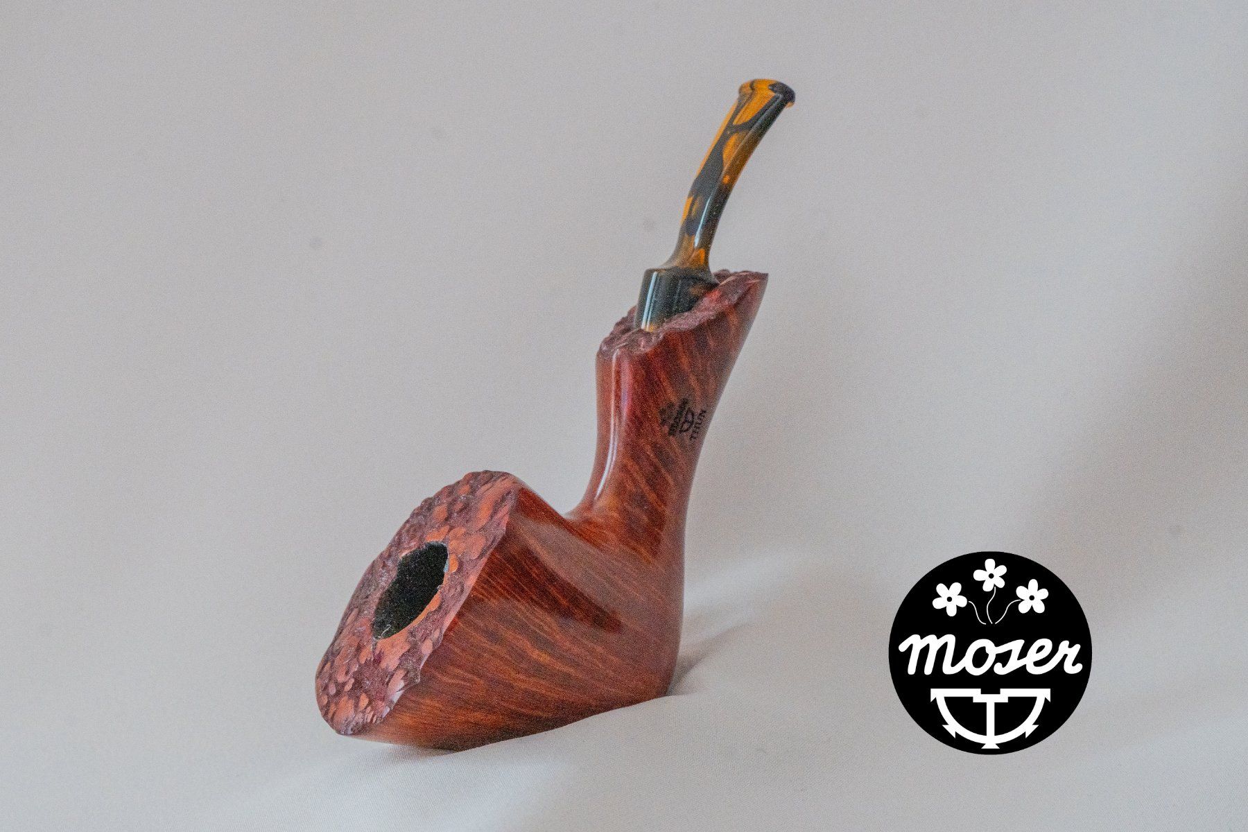 Moser Pipe & Accessori: NEU: Handgemachte Moser-Tabakpfeife! – Nuovo e nell'imballaggio originale da Thun venduto da mowerk
