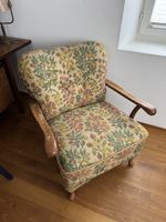 Vintage Blumen-Sessel 