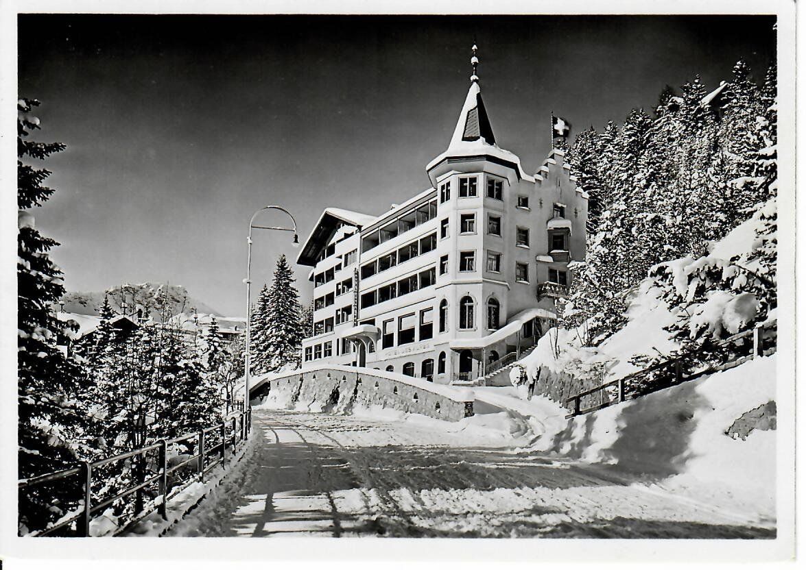 Cartoline postali: Arosa Hotel des Alpes – Usato da Hochdorf venduto da Ziegel-16