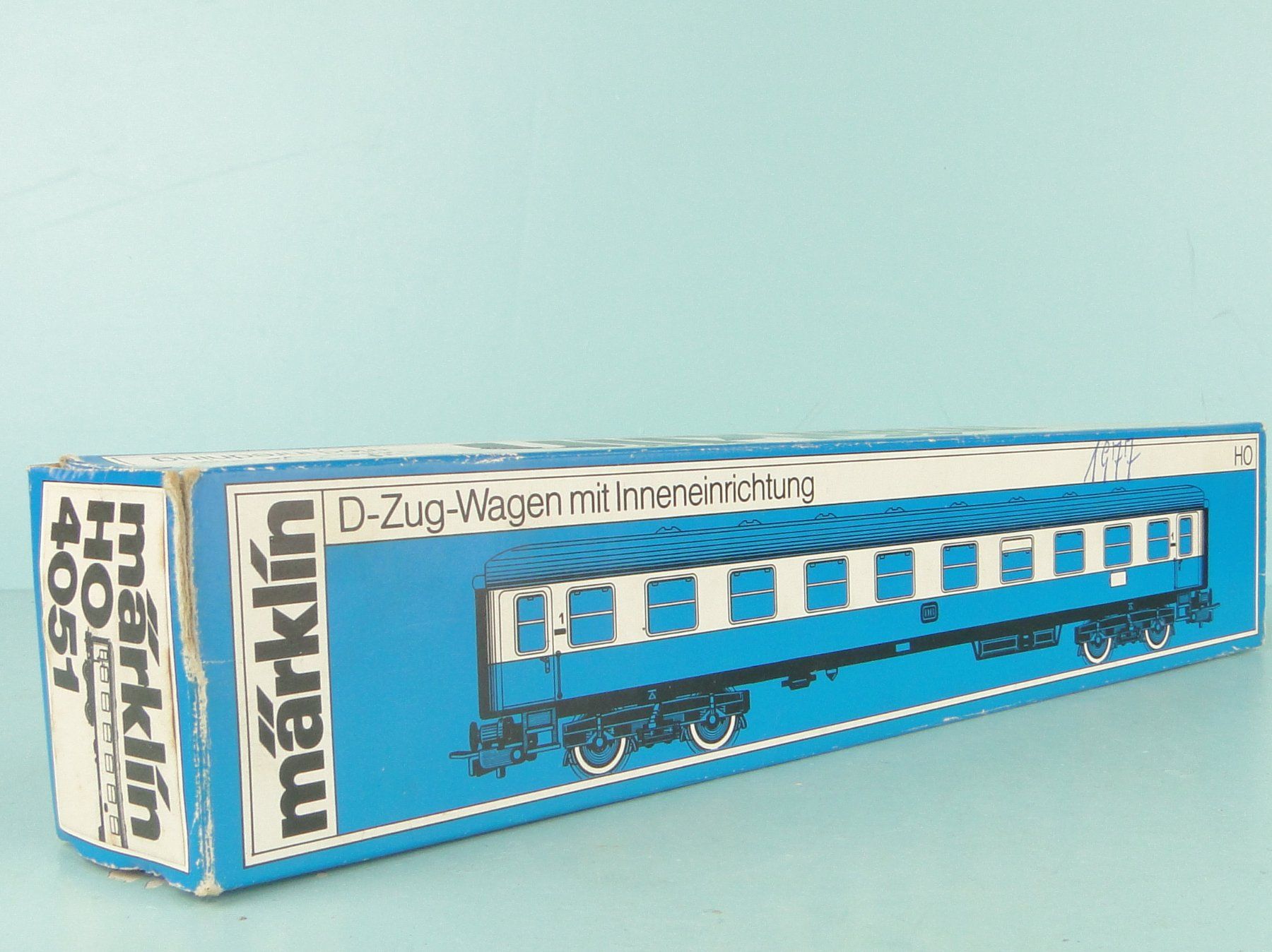 Märklin Modellini di ferrovie: Märklin 4051 DB 1 Kl / Blech – Usato da Bülach venduto da cann11 8