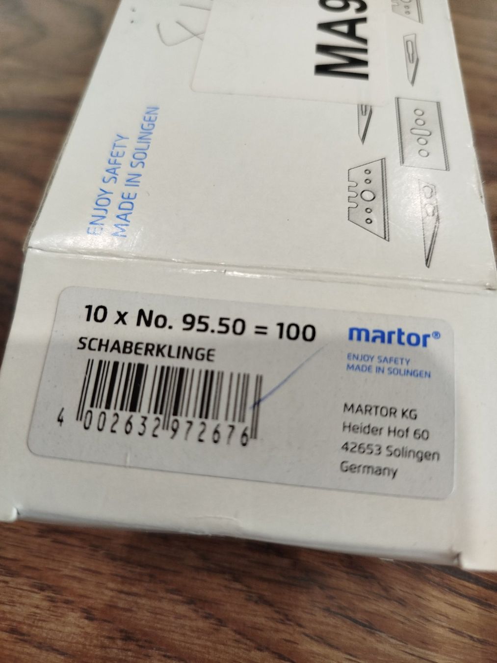 Tutti gli attrezzi: Martor Schaberklingen, 8 pack. neu No.95.50 – Nuovo e nell'imballaggio originale da Muri AG venduto da philu83 4