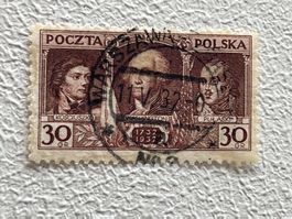 Polen Briefmarke