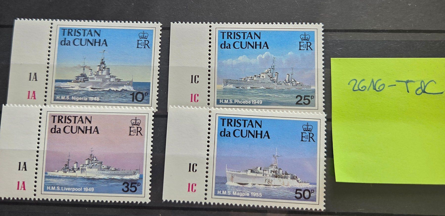 Alle Briefmarken: Briefmarken Tristan de Cunha 2616-TdC – Gebraucht aus Köniz von Briefmarken_Frau