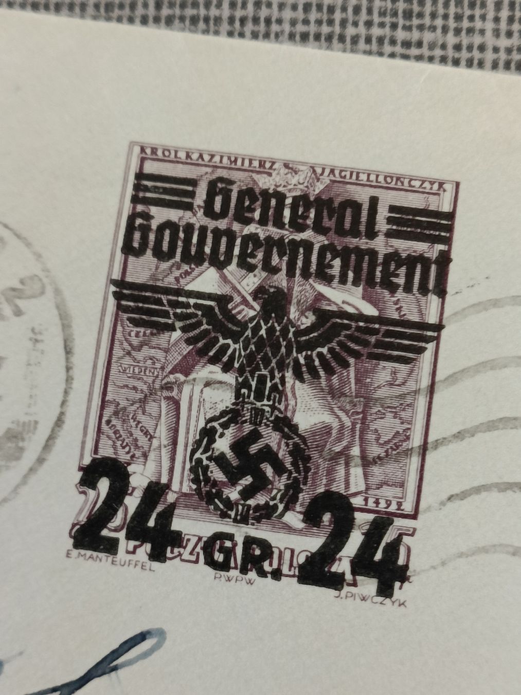 Tutti i francobolli: Brief Deutsches Reich Generalgouvernement 1941 – Usato da Brugg AG venduto da Ente015 1
