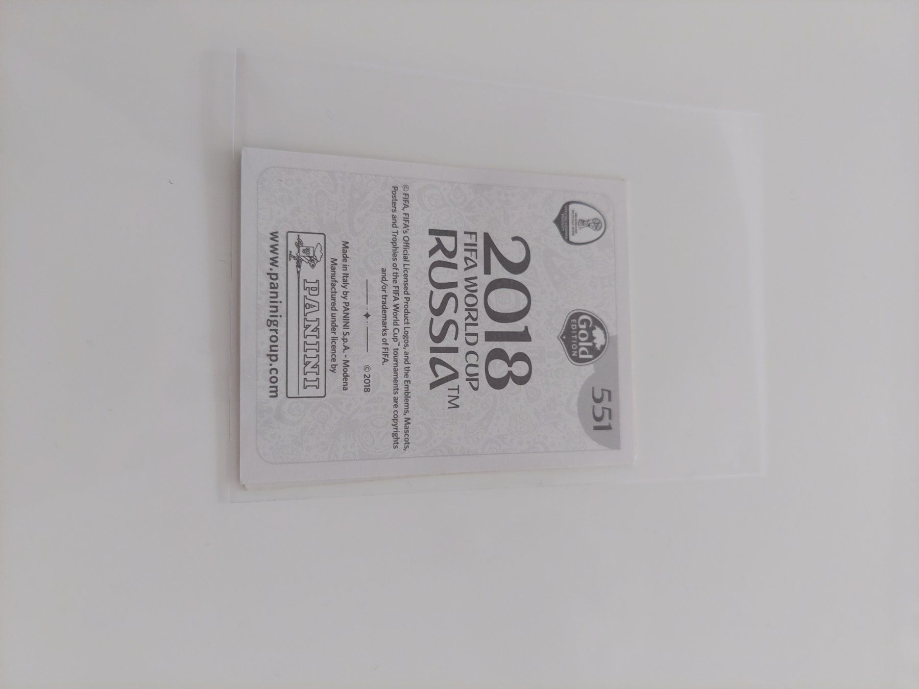 Panini Carte collezionabili: 3x WM 2018 Panini Bilder – Usato da Köniz venduto da Toyscollect 3