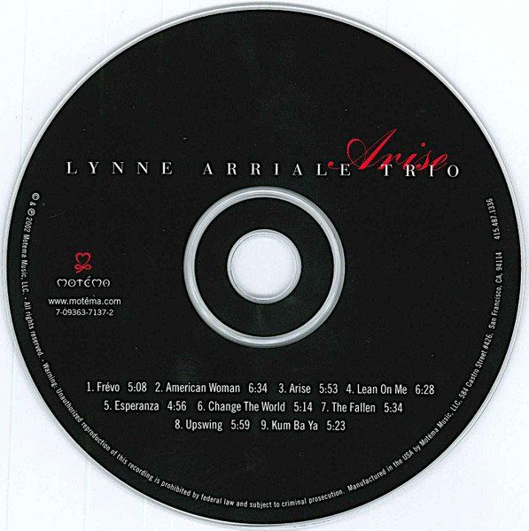 CDs: Lynn Arriale, Jay Anderson, Steve Davis - Arise – D'occasion à Unterbäch par fiqsa 2