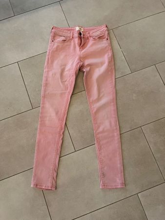 Rosa Stretch Hose von Zara Gr. XS/34 - 230405