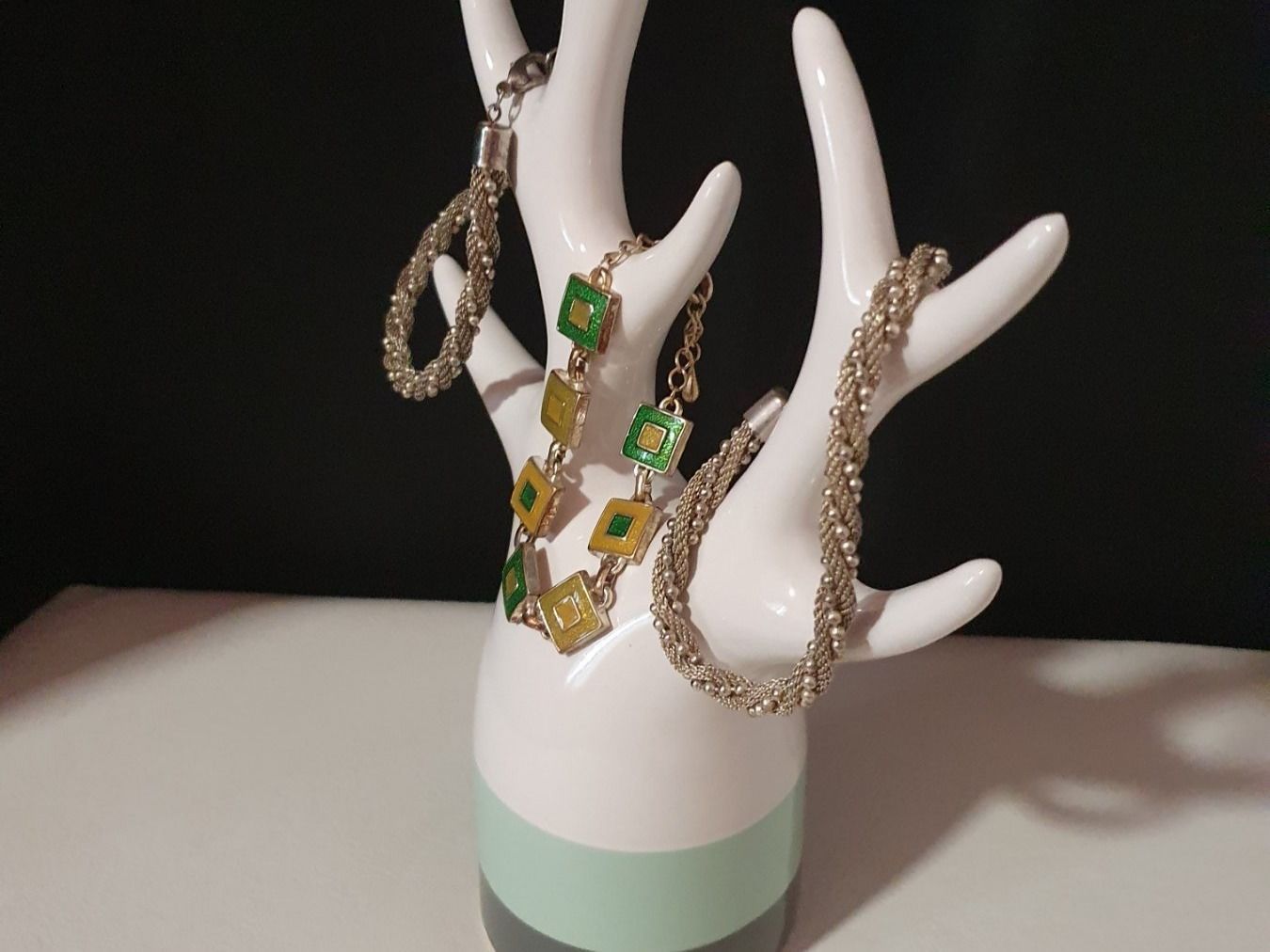 Armbänder & -reifen: Modeschmuck, 3 Armketteli, ca 9 cm, offen 20cm – Gebraucht aus Abtwil AG von MaVo.0710 3