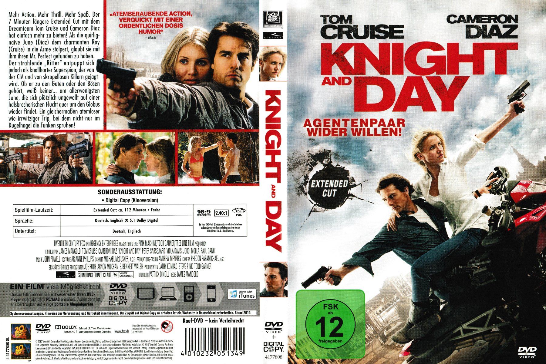 Tutti i DVDs: DVD - Knight and Day – Usato da Langnau am Albis venduto da MediaRescuerKeLoX