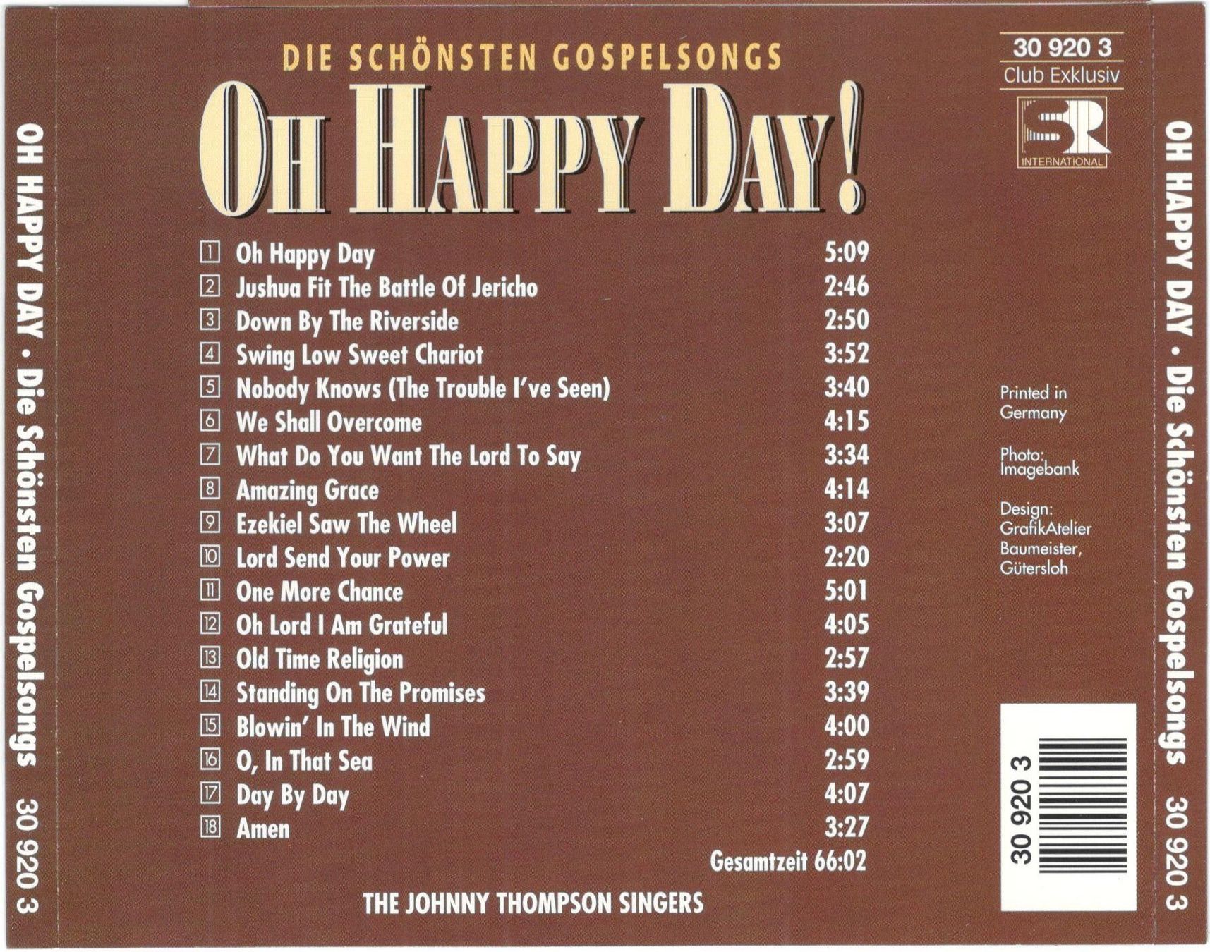 CDs: Oh Happy Day CD – Gebraucht aus St. Margarethen TG von ursk10 1