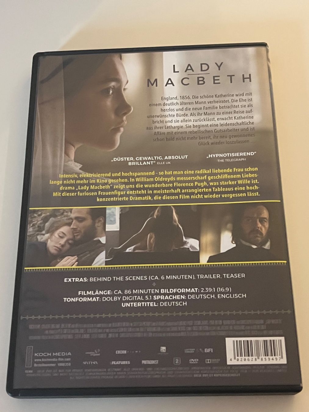 Tutti i DVDs: Lady Macbeth DVD – Nuovo (secondo la descrizione) da Altstätten SG venduto da sheamus 1