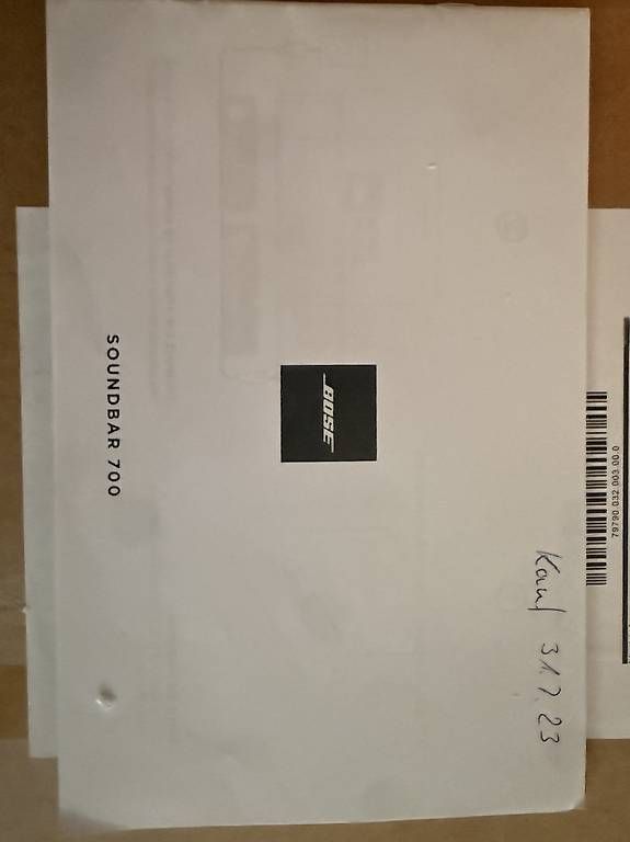 Casse acustiche: Bose 700 Soundbar – Usato da Adlikon b.Regensdf venduto da dammgarage8108 1