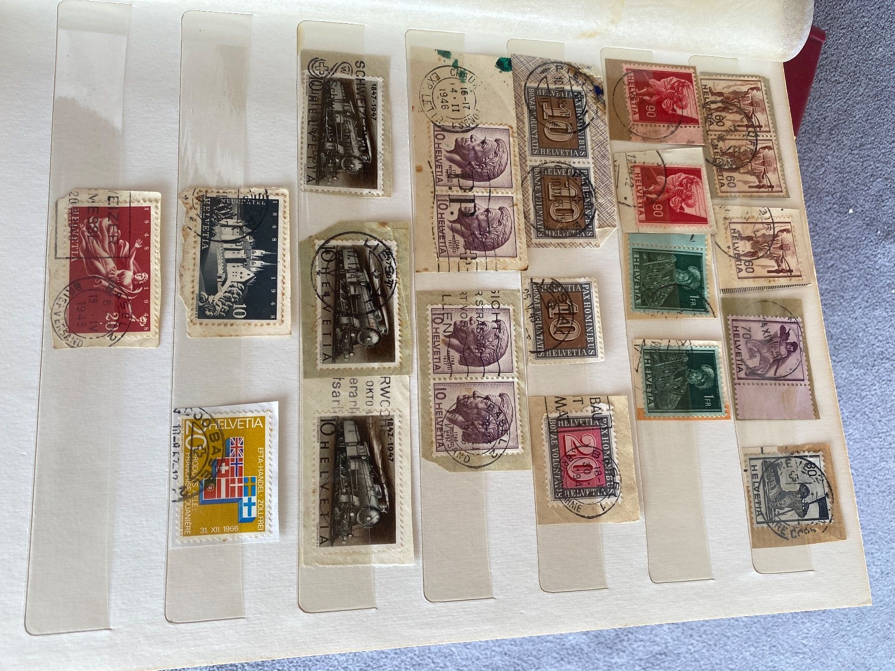 Alle Briefmarken: Briefmarken Sammlung Schweiz ca. 500 Stücke gemischt – Gebraucht aus Böckten von Saluki511 1