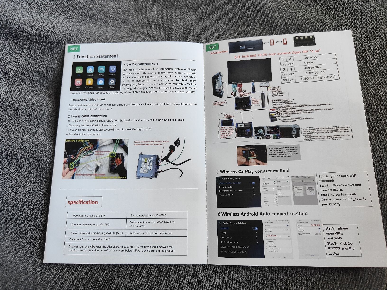Systèmes audio & multimédias: CARABC MMI Box - Wireless Apple Car Play und Android Auto  – D'occasion à Wil SG par Freaktaler1893 5
