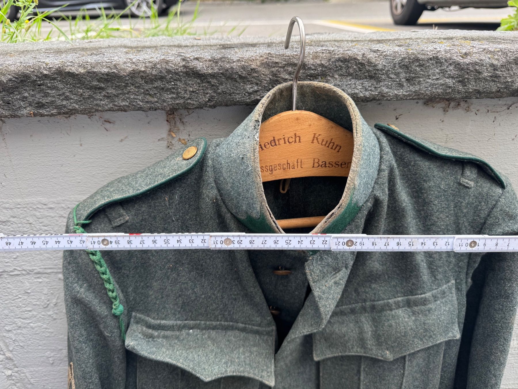 Schweizer Armee Uniformi: Waffenrock der Ordonnanz 1926/40 – Usato da Bülach venduto da Sandor 8