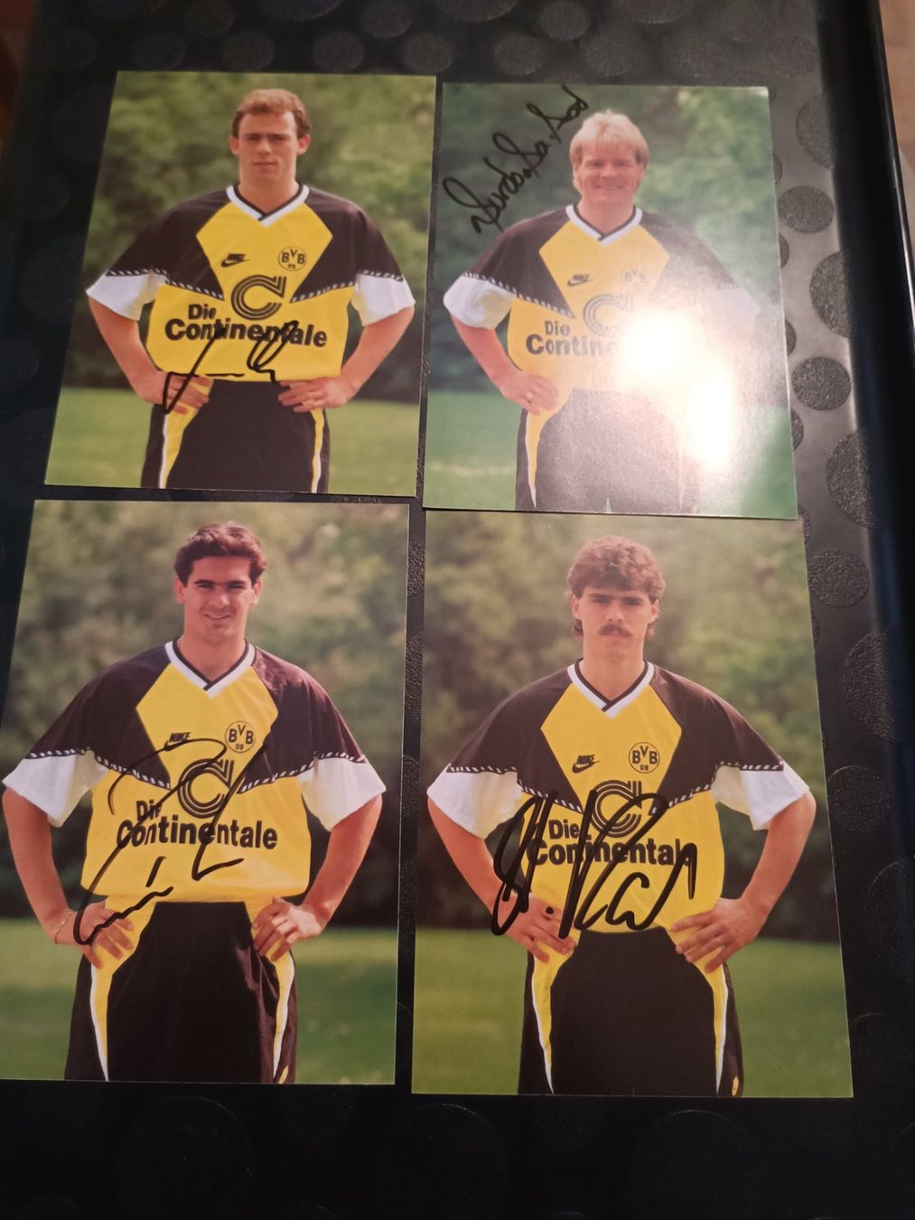 Autographes: 4 Handsignierte BVB Autogrammkarten - Borussia Dortmund – D'occasion à Menziken par Artographs
