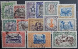 Liberia Kat. 233-245 gest. 1923