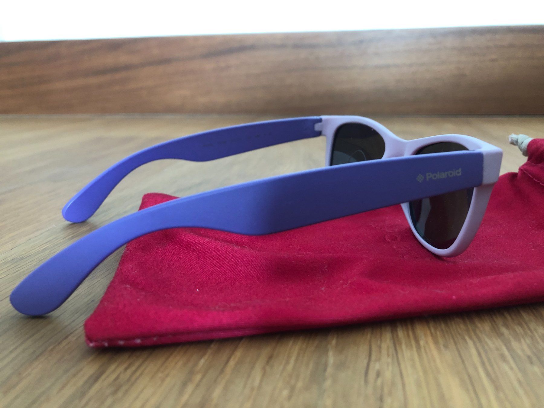 Polaroid Occhiali & Lenti: Coole Kindersonnenbrille lila Polaroid – Usato da Grindel venduto da mstalz 1