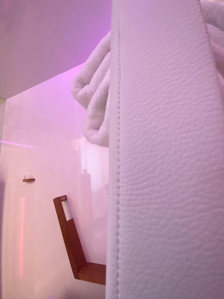 Sauna & Zubehör: b-intense Infrarotkabine ZEN Lounge 2 – Neu (gemäss Beschreibung) aus Obernau von SIGGEW 4