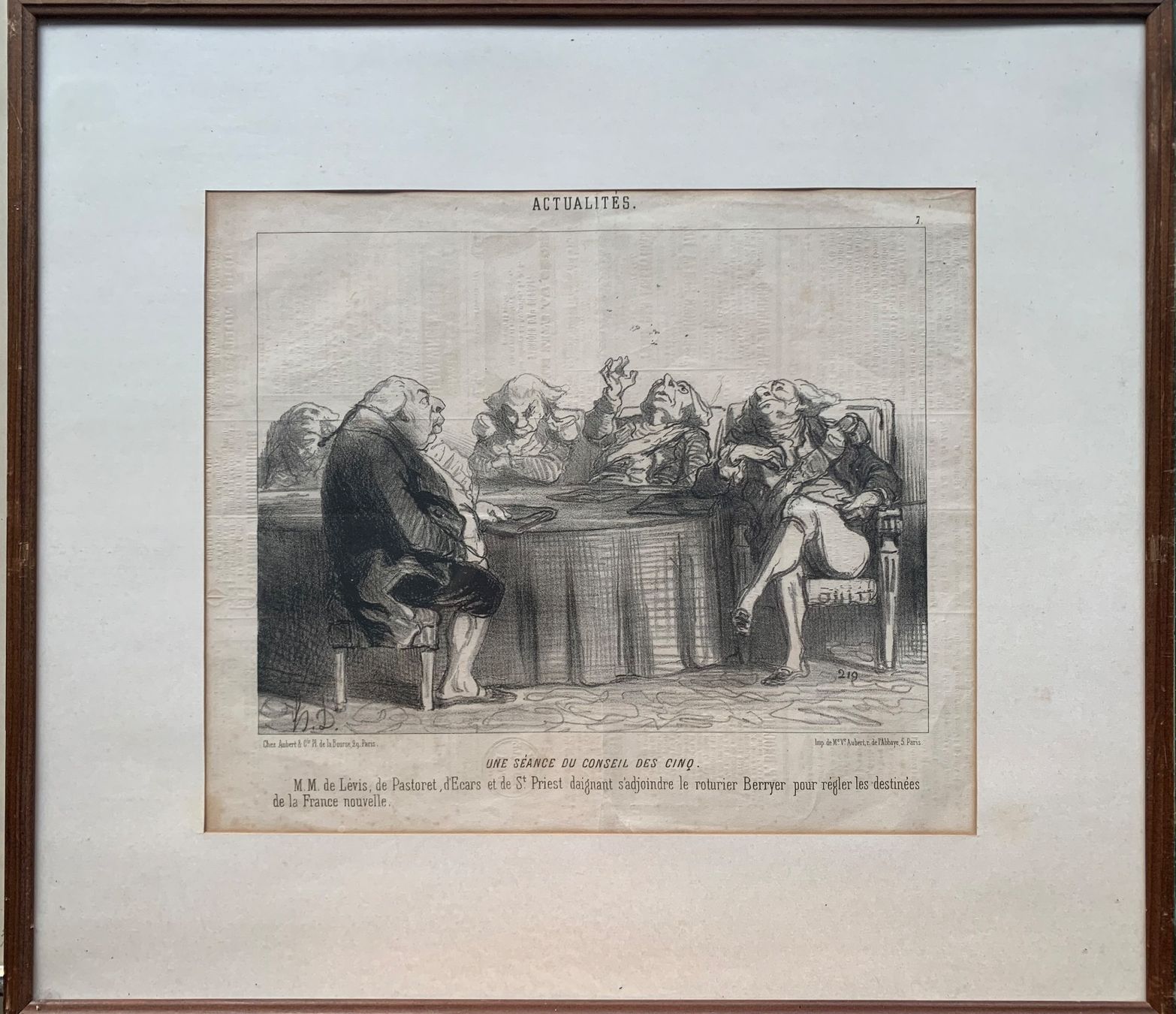 Arts picturaux & lithographies: Honoré Daumier – D'occasion à Binningen par Skarabrae