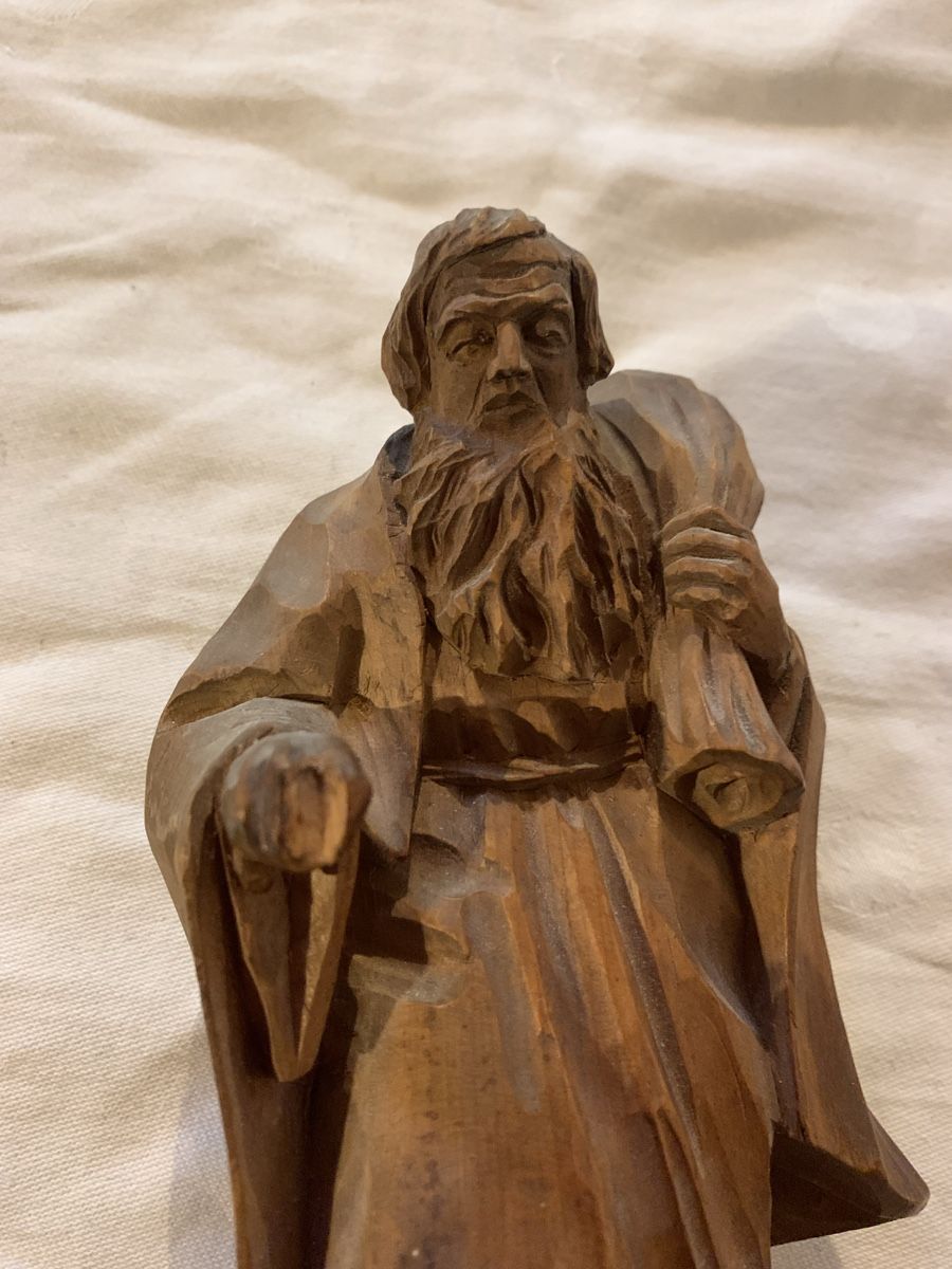 Sculture & Statue: Alter Mann mit Sack Schnitzerei  – Usato da Dotnacht venduto da tmn_8 3