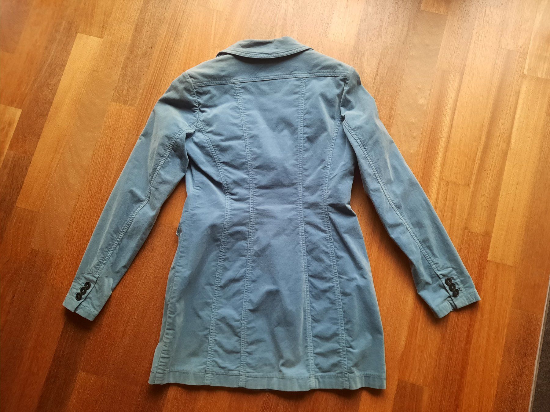 Mäntel: WHITE LABEL  Damen Samt Frühlings/Herbst Mantel – Gebraucht aus Buchs SG von miska01 3