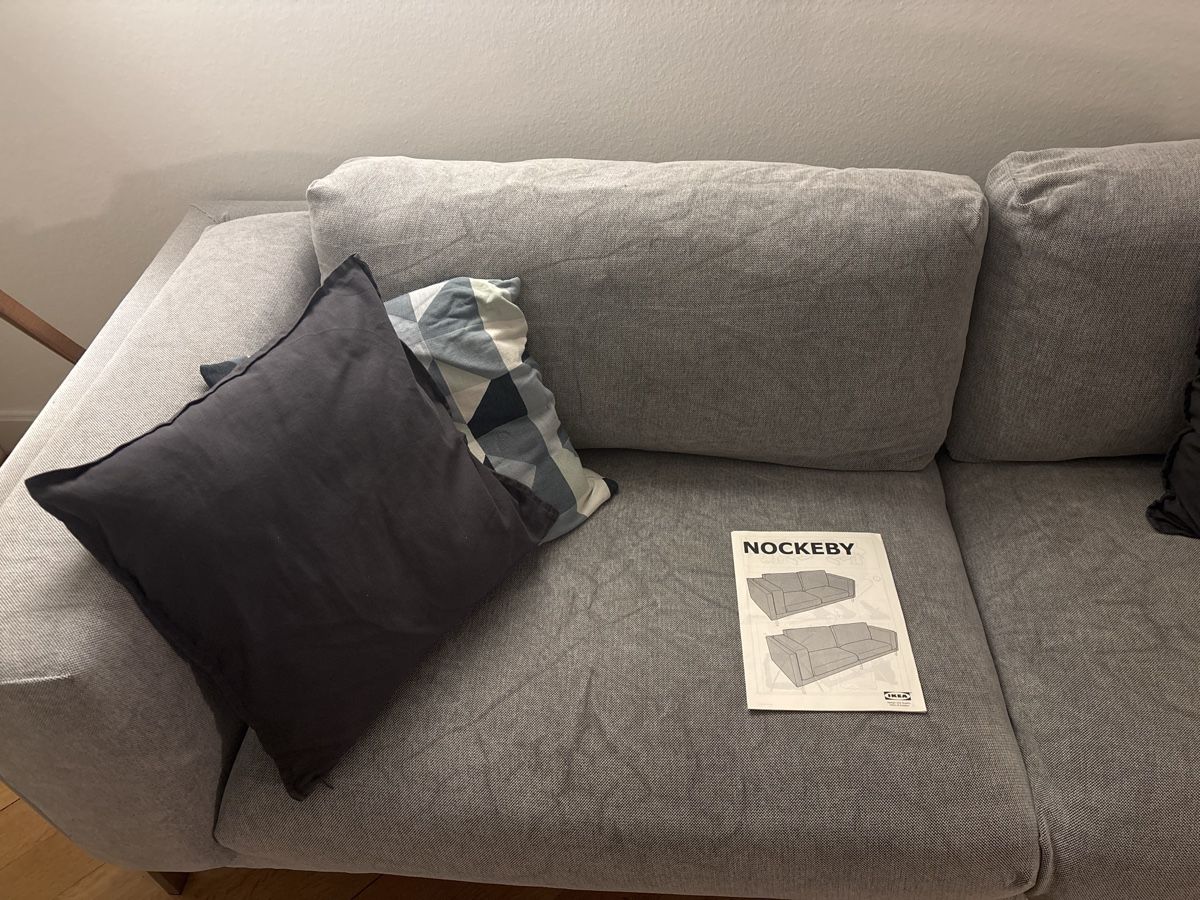 Divani: IKEA Nockeby Sofa - Light Grey - Comfort and Style! – Usato da Baden venduto da David_Baden 1