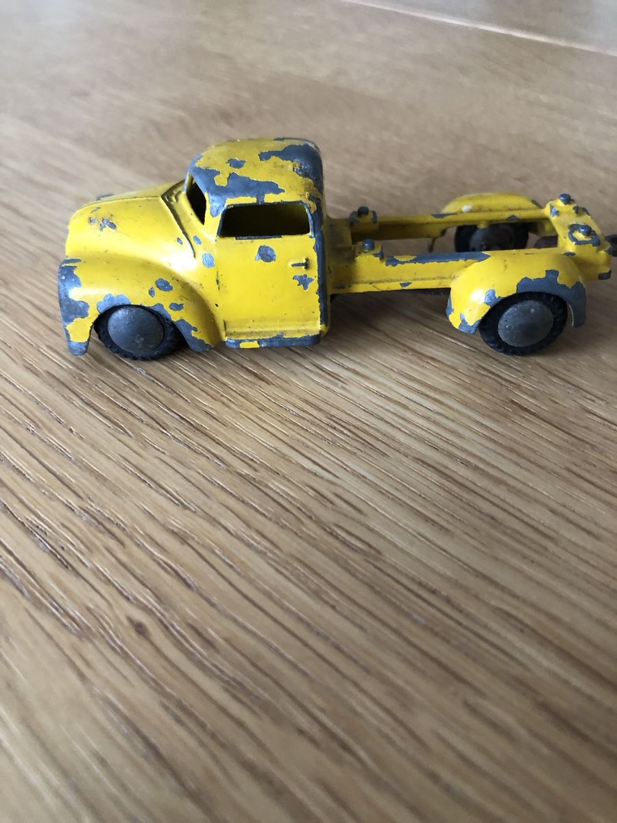 Tekno Modellini d'auto: Tekno Denmark LKW Basis (Chassis) ca 1950 – Usato da Rudolfstetten venduto da vamosich 1