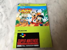 ANLEITUNG FÜR GOOF TROOP SUPERNINTENDO