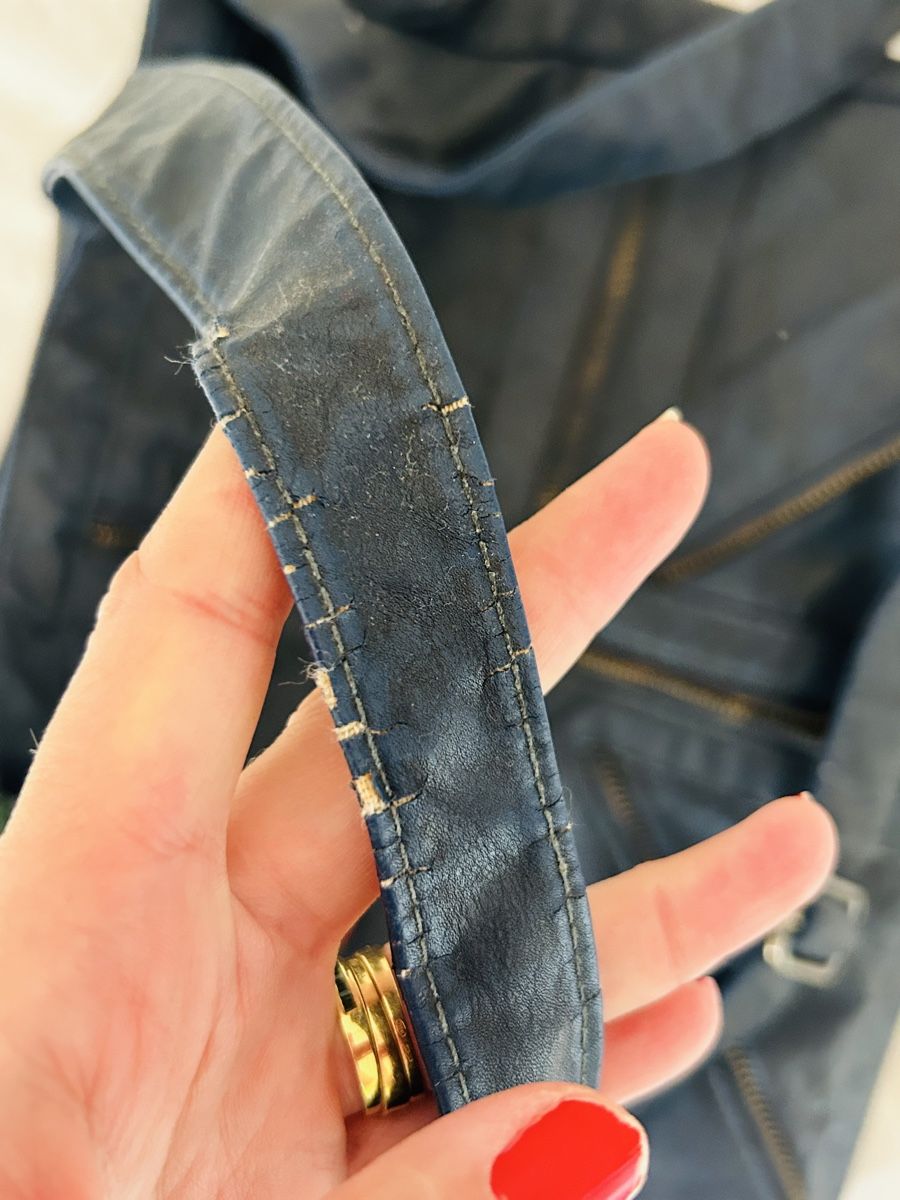 Taschen für Damen: Sac à main bleu marine original – Gebraucht aus St-Prex von mar_f6t6 3