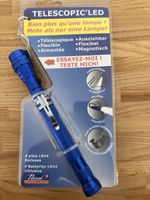 Flexi-Taschenlampe Teleskop-LED mit Magnet neuwertig60
